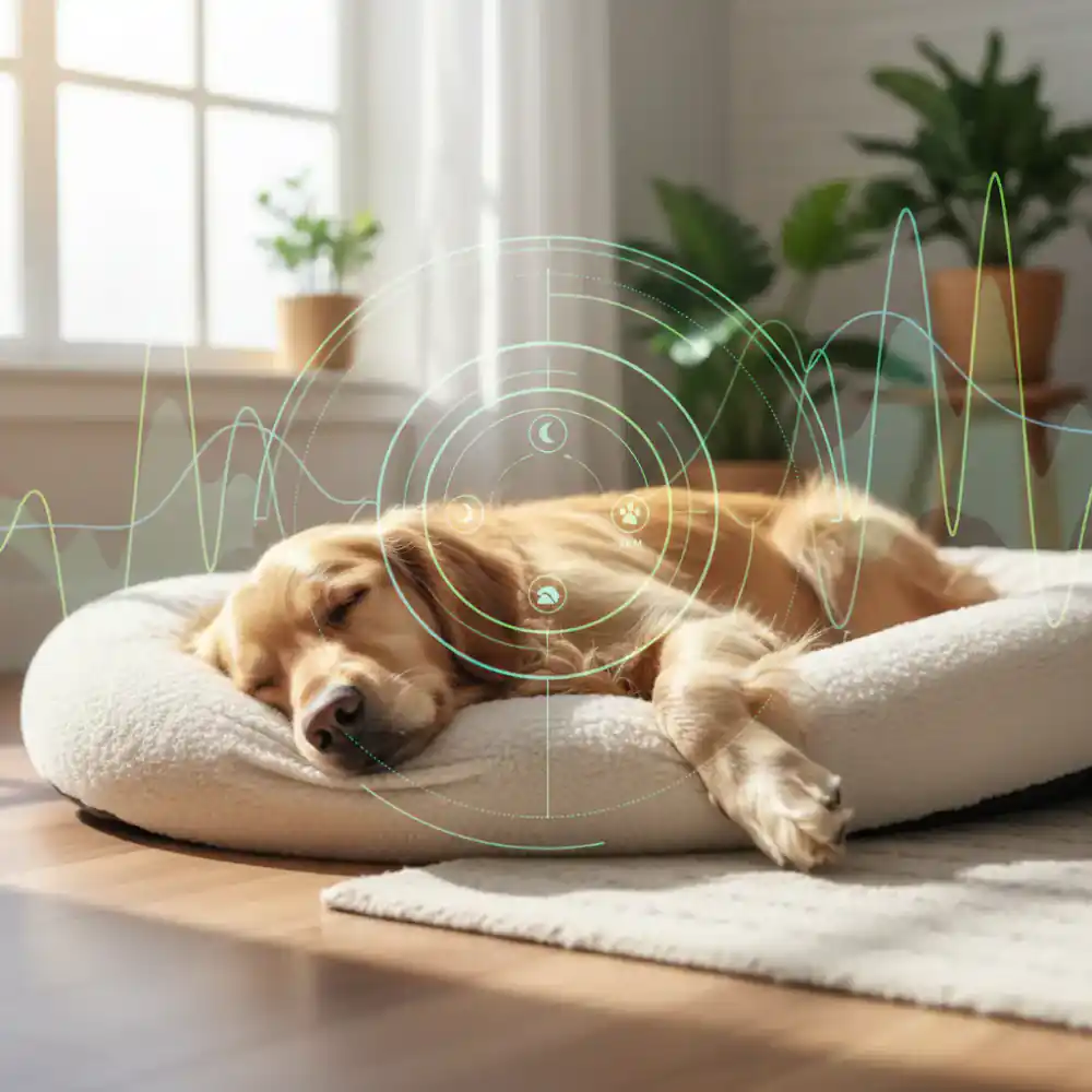 Detailauswertung Schlafzyklus Hund